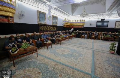 وفد المؤسسة الجعفرية في أمريكا الشمالية في رحاب أمير المؤمنين (عليه السلام) 