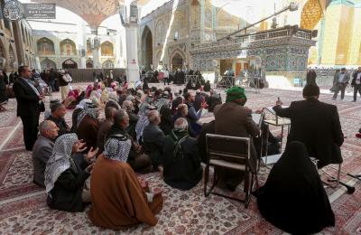 العتبة العلوية تتبنى تفويج وفود كبار السن لزيارة مرقد أمير المؤمنين (ع) ضمن برنامجها الدائم