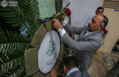 العتبة العلوية تستعد لنشر أكثر من(4000) وردة بمناسبة الولادة العطرة للمولى أمير المؤمنين (ع)