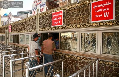  شؤون الزائرين في العتبة العلوية.. مهام متنوعة لخدمة الزائرين الكرام