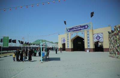مدينة الإمام الرضا (ع) للزائرين في العتبة العلوية تستقبل المعزين في ذكرى رحيل النبي الأكرم محمد (ص)