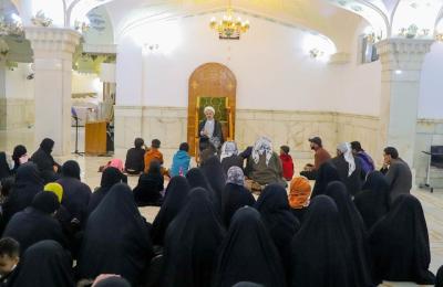 عوائل شهداء محافظة ميسان في رحاب العتبة العلوية المقدسة 
