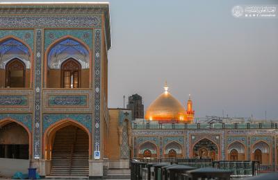 صحن السيدة فاطمة (عليها السلام) .. تحفة معمارية تثير البهجة وتسُر الناظرين – صور