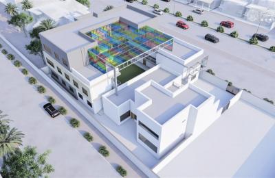 قسم الدراسات والتصاميم في العتبة العلوية ينجز تصاميم مشروع المدرسة الأساسية 