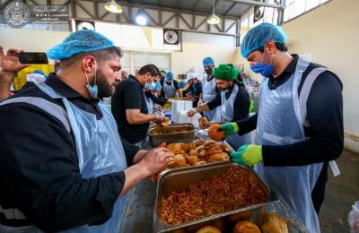 مضيف الزائرين في العتبة العلوية..جهود مبكرة استعدادا لخدمة زائري أربعينية الإمام الحسين (ع)