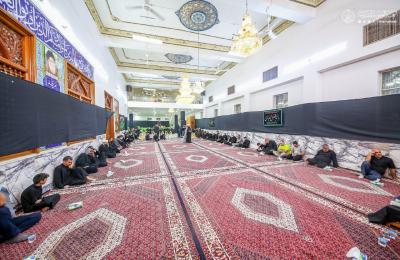العتبة العلوية المقدسة تقيم مجلس الفاتحة على روح المرجع الديني آية الله العظمى السيد محمد سعيد الحكيم(قده) حضره الأعلام من رجال الدين وفضلاء الحوزة العلمية 