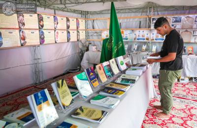 العتبة العلوية المقدسة تفتتح المخيم العلوي القرآني لخدمة زائري الأربعين على طريق (يا حسين)