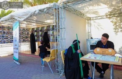 استمرار مشروع تصحيح قراءة سورة الفاتحة للزائرين الكرام المتوجهين إلى زيارة أبي عبد الله الحسين (عليه السلام) في الأربعين ١٤٤٣هـ - صور -