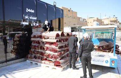 قسم الشؤون الخدمية في العتبة العلوية يعلن عن مجمل أعماله خلال زيارة الأربعين