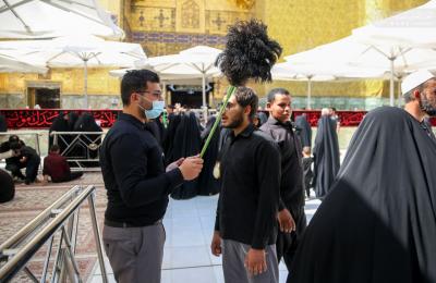 حفظ النظام في العتبة العلوية يعلن عن خطته الخاصة بزيارة أمير المؤمنين ع بمناسبة رحيل الرسول الأكرم محمد (ص)