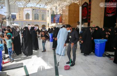 قسم الشؤون الخدمية في العتبة العلوية يستنفر جهوده لاستقبال الزائرين في ذكرى رحيل النبي الأكرم محمد (ص)