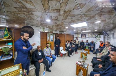 العتبة العلوية المقدسة تثمن جهود المتطوعين المتشرفين بخدمة مرقد أمير المؤمنين (ع)