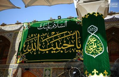 العتبة العلوية تنشر مظاهر الاحتفال بالمولد النبي الكريم(ص) وحفيده الإمام الصادق (ع) –صور- 