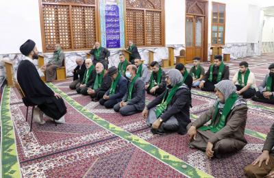 وفد من محافظة بابل في ضيافة العتبة العلوية المقدسة