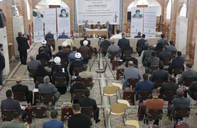 برعاية العتبة العلوية ... المدرسة المهدوية في النجف الأشرف تحتضن الندوة العلمية الثانية لمهرجان فتوى الجهاد الكفائي في الذاكرة العراقية