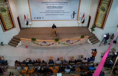 برعاية العتبة العلوية المقدسة .. الجامعة الإسلامية في النجف الاشرف تستضيف أعمال الجلسة الأدبية الأولى لمهرجان فتوى الجهاد الكفائي في الذاكرة العراقية 