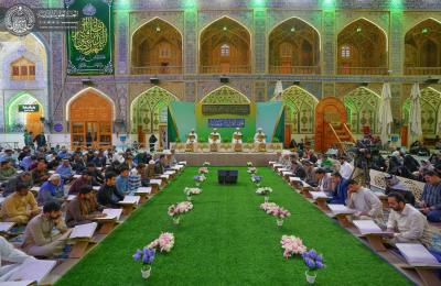 العتبة العلوية ...اطلاق البرامج القرآنية الرمضانية في رحاب مرقد أمير المؤمنين (عليه السلام)