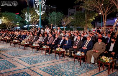 وفد العتبة العلوية المقدسة يشارك في حفل افتتاح مؤسسة الشيخ الوائلي الطبية في كربلاء المقدسة