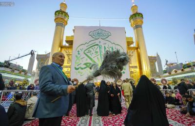 أكثر من (250) متطوعاً يتشرفون بتقديم الخدمات في مولد أمير المؤمنين (عليه السلام)