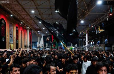 العتبة العلوية المقدسة تقدِّم خدماتها الميدانية لمواكب العزاء الوافدة لإحياء مراسم الشهادة  