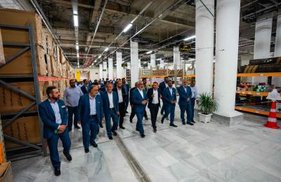 الأمانة العامة للعتبة العلوية المقدسة تفتتح بناية المخزن الرئيس بالقرب من الصحن الشريف