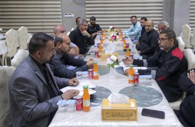 العتبة العلوية المقدسة تناقش أولى استعداداتها لخدمة الزائرين خلال الزيارة الأربعينية