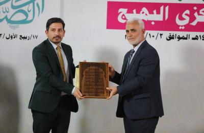 العتبة الكاظمية المقدسة تثمن الجهود الاعلامية للعتبة العلوية المقدسة 