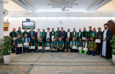 قسم الشؤون الدينية يختتم دورته التكميلية الـ19 باستضافة الكوادر الصحية من محافظة كركوك