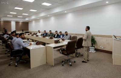 العتبة العلوية المقدسة تُقيم دورة تخصصية للتعريف بمعايير الجودة الشاملة الحديثة 