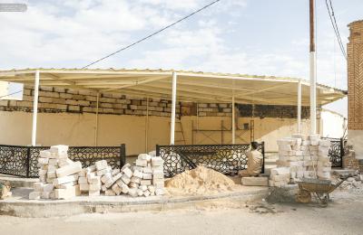 العتبة العلوية المقدسة تُنفِّذ مشروع تأهيل شارع (مقبرة وادي السلام) المؤدي للحرم الطاهر