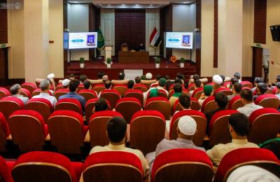 العتبة العلوية المقدسة تقيم جلسة حوارية ( النجف في الصحافة الأمريكية المعاصرة ) في ختام الموسم الثقافي الرمضاني الأول