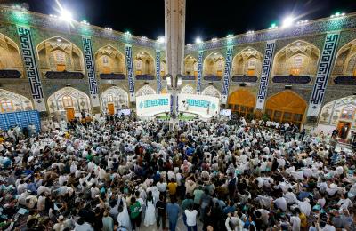 من ضمن فعاليات أسبوع الغدير الدولي الثالث عشر .. العتبة العلوية المقدسة تقيم فعاليات المحفل الشعبي في الصحن العلوي المطهر