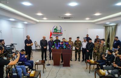 خلال مؤتمر صحفي .. العتبة العلوية المقدسة تعلن عن أعداد الزائرين ومجمل الخدمات المقدمة خلال زيارة رحيل النبي الأكرم (ص)