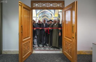 المنظومة الصوتية الأحدث من نوعها في العراق .. الأمين العامّ للعتبة العلويّة المقدّسة يفتتح مشروع الصوتيات في صحن السيّدة فاطمة (ع) 