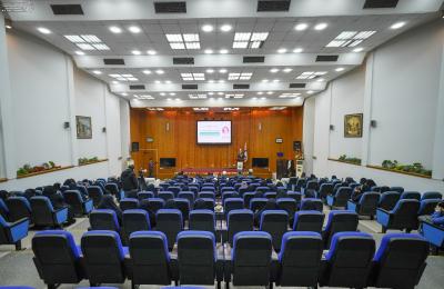 في رحاب جامعة النهرين في العاصمة بغداد .. العتبة العلوية المقدسة تُقيم فعاليات مهرجان أسبوع العفاف 