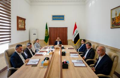 العتبة العلوية المقدسة تُناقش استعداداتها للاحتفال بمولد المولى أمير المؤمنين (عليه السلام) ووفاة السيّدة زينب (عليها السلام) والمبعث النبوي الشريف 