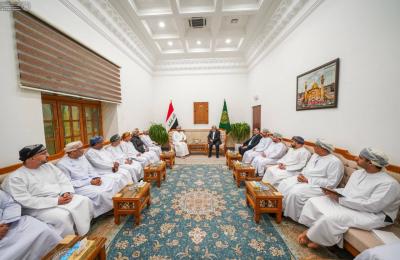 الأمين العام للعتبة العلوية المقدسة يستقبل وفداً رسمياً من سلطنة عُمان 