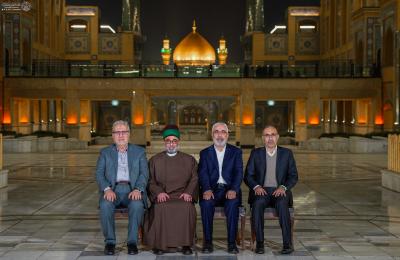 في رحاب مرقد أمير المؤمنين (ع) .. العتبة العلوية المقدسة تجمع أمناء العتبات المقدسة في أمسية رمضانية لمناقشة المشاريع والخدمات المقدمة للزائرين