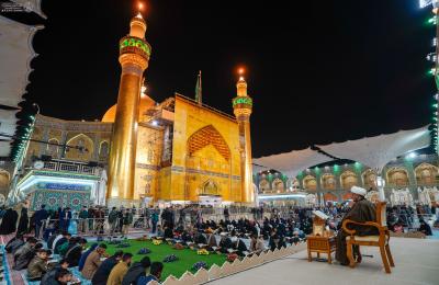 بمناسبة ولادة الإمام الحسن المجتبى (ع).. برنامج يتضمَّن فعاليات قرآنية  وإنشادية في الصحن الحيدري الشريف