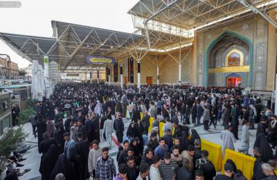 خلال ليالي القدر وذكرى استشهاد الإمام علي (ع) .. 1400 متشرّف يشاركون في خدمة زوّار العتبة العلوية المقدسة 