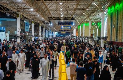 العتبة العلويّة المقدّسة تكثّف خدماتها للزائرين خلال عيد الفطرِ المبارك