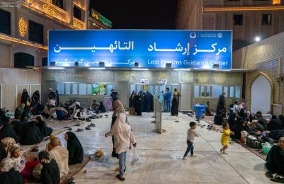 مركز إرشاد التائهين في العتبة العلويّة المقدّسة يقدّم خدمات استثنائية خلال عيد الفطر المبارك.