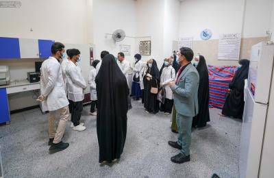 مركز الأمين للأبحاث والتقانات الأحيائية المتقدّمة يواصل تقديم خدماته  لطلبة الدراسات العليا والباحثين في الجامعات العراقية