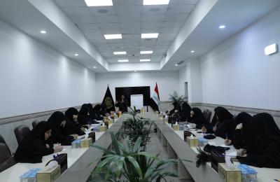 لتعزيز التواصل مع الزائرات الأجنبيات : العتبة العلويّة المقدّسة تُطلق دورة لتعليم اللغة الإنجليزية لخادمات القسم النسويّ