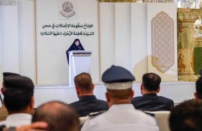 وزيرة الاتصالات تعلن من العتبة العلويّة المقدّسة : الأسبقية لتقنية الجيل الخامس من النجف وكربلاء دعمًا لخدمات العتبات المقدّسة 