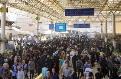 العتبة العلويّة المقدّسة تكثّف جهودها في مشروع اللوحات الدلالية لخدمة زوّار الأربعين