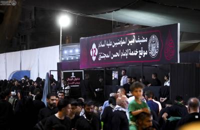أكثر من 25 ألف وجبة ضيافة يوميًا .. موقع ضيافة الإمام الحسن (ع) يواصل تقديم خدماته لزوار الأربعين