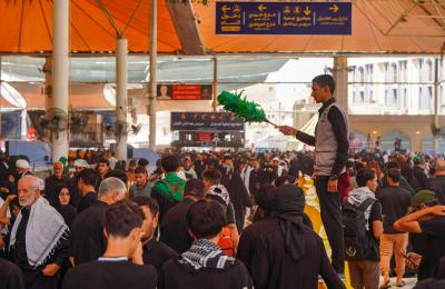 العتبة العلوية المقدسة .. أكثر من 7000 مُتشرِّف بالخدمة أسهم في تعزيز الخدمات المُقدّمة لزائري الأربعين