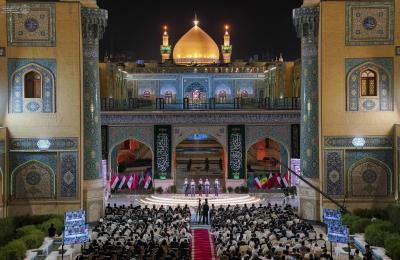 مسك ختام أسبوع الصادقَينِ .. حناجر الولاء المحمدي تصدح في ختام مهرجان الرسول الأعظم (ص) الدوليّ الرابع للشعر العربي