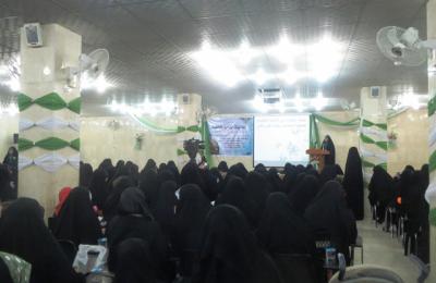 قسم الشؤون النسوية في العتبة العلوية المقدسة يقيم حفله السنوي الثالث تيمناً بالولادة العطرة للسيدة زينب (عليها السلام)
